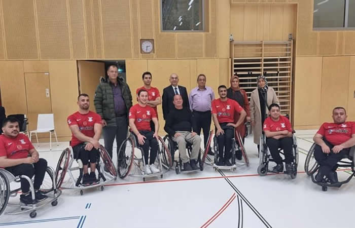 We Participated in the Disabled Basketball Tournament in Vienna