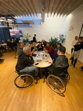 We Participated in the Disabled Basketball Tournament in Vienna