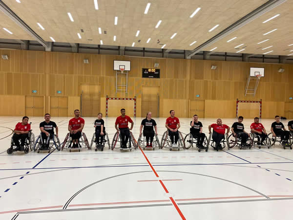We Participated in the Disabled Basketball Tournament in Vienna