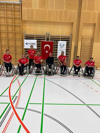We Participated in the Disabled Basketball Tournament in Vienna