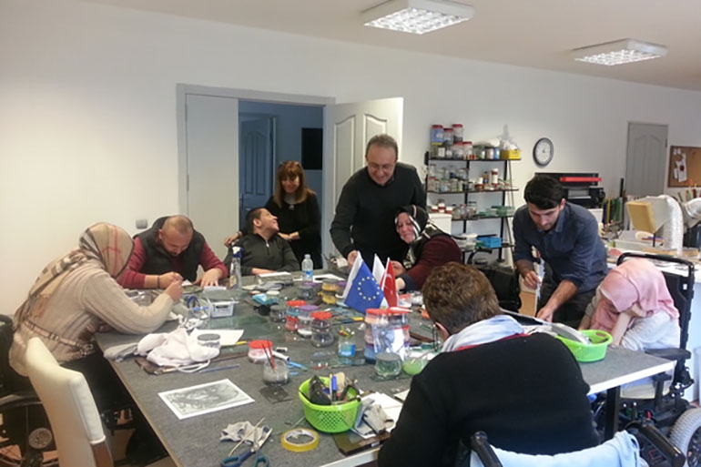 Altın Eller Cam Sanatı Projesi Atölye Çalışmaları