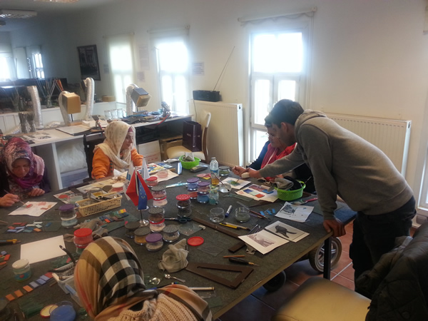 Altın Eller Cam Sanatı Projesi