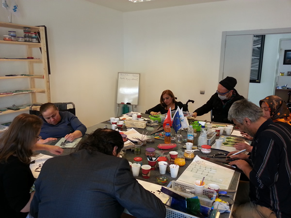 Altın Eller Cam Sanatı Projesi